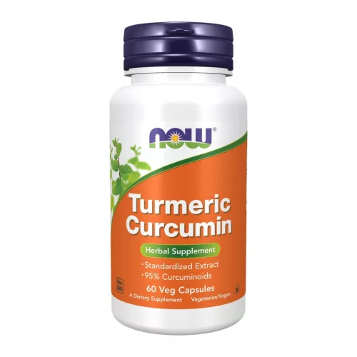 Now Foods Turmeric Curcumin 60 Veg Capsules 60 Kapszula