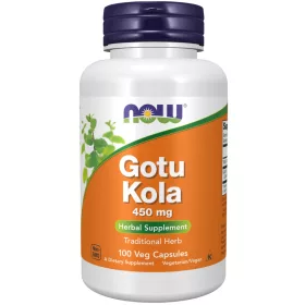 Now Foods Gotu Kola 450 mg 100 Veg Capsules 100 Kapszula