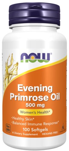 Now Foods Evening Primrose Oil 500mg 100 Softgels 100 Gélkapszula