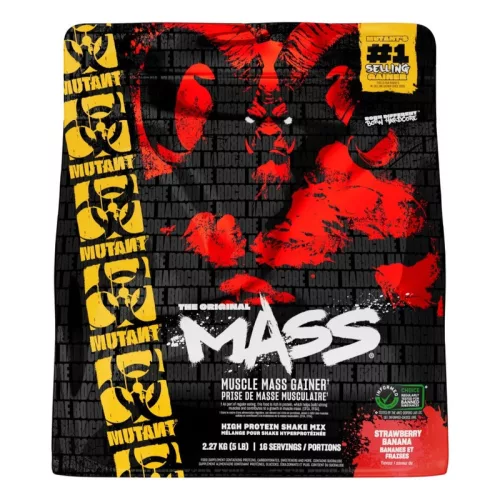 Mutant Mass 2200g Strawberry Banana Creme (Eper Banán)