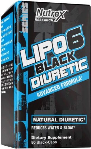 Nutrex Lipo 6 Black Diuretic 80 Capsules 80 Kapszula