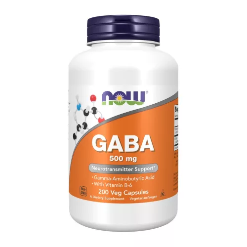 Now Foods Gaba 500mg 200 Veg Capsules 200 Kapszula