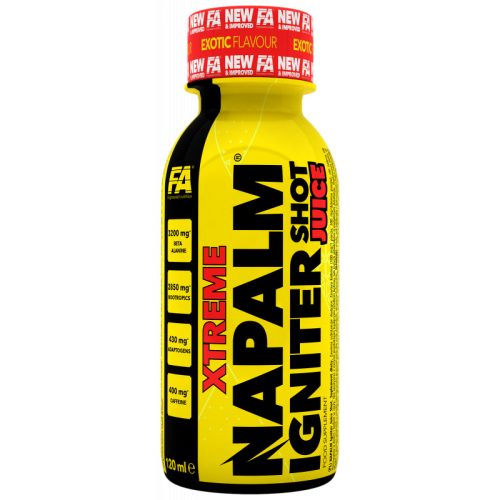 Fitness Authority Xtreme Napalm Igniter Shot JUICE 120ml Passion Fruit (Marakuja)