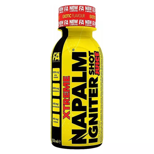 Fitness Authority Xtreme Napalm Igniter Shot JUICE 120ml Passion Fruit (Marakuja)