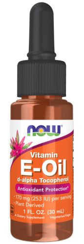 Now Foods Vitamin E-Oil d-alpha Tocopherol 1fl oz 30ml