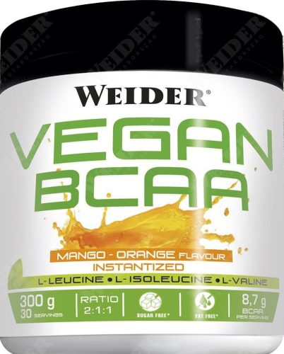 Weider Vegan Bcaa 2:1:1 300g Mango Orange (Mango Narancs)