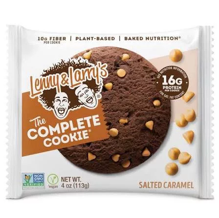 Lenny & Larrys The Complete Cookie 113g Salted Caramel (Sós Karamell)