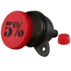 5% Nutrition 5% Nutrition Funnel (Zárható Tároló Tölcsér) Black/Red (Fekete/Piros)