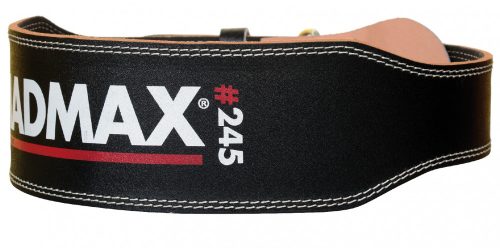 MadMax Öv Full Leather 245 Black (Fekete) S (Kis Méret)