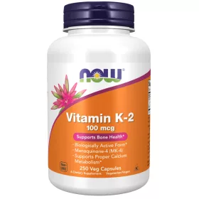 Now Foods Vitamin K-2 100mcg 250 Capsules 250 Kapszula