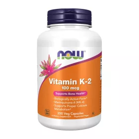 Now Foods Vitamin K-2 100mcg 250 Capsules 250 Kapszula