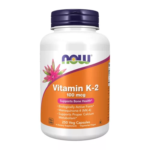 Now Foods Vitamin K-2 100mcg 250 Capsules 250 Kapszula