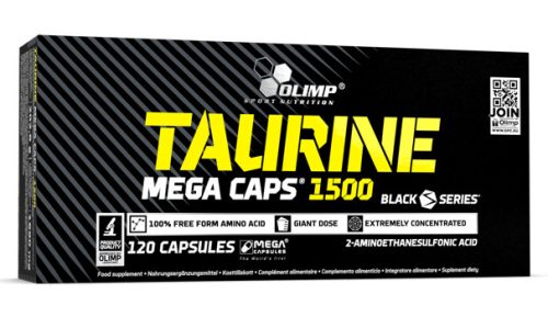 Olimp Nutrition Taurine Mega Caps 120 Caps 120 Kapszula