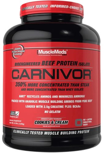 MuscleMeds Carnivor 1820g 4LBS Cookies & Cream (Sütikrém)
