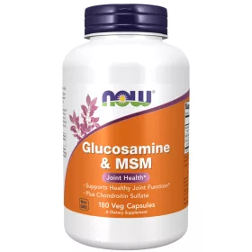 Now Foods Glucosamine & MSM 180 Veg Capsules 180 Kapszula