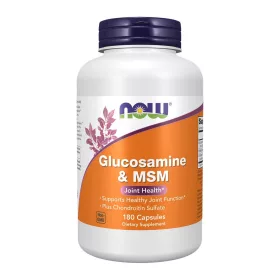 Now Foods Glucosamine & MSM 180 Veg Capsules 180 Kapszula