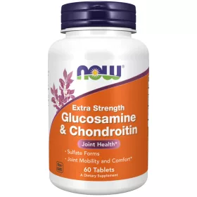   Now Foods Glucosamine & Chondroitin Extra Strength 60 Tablets 60 Tabletta