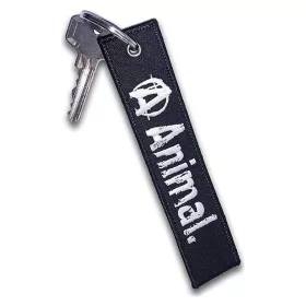 Universal Nutrition Animal Keychain Logo (kulcstartó) Black (Fekete)