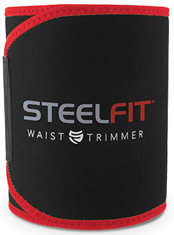 Steelfit Usa Waist Trimmer One-Size Black/Red (Fekete/Piros)
