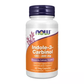 Now Foods Indole-3-Carbinol I3C 200mg 60 Veg Capsules 60 Kapszula