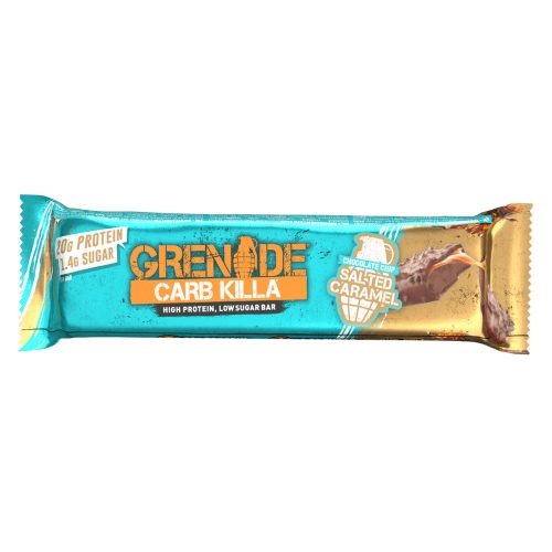 Grenade Carb Killa Protein Bar 60g Chocolate Chip Salted Caramel (Csoki Darabkás Sós Karamell)