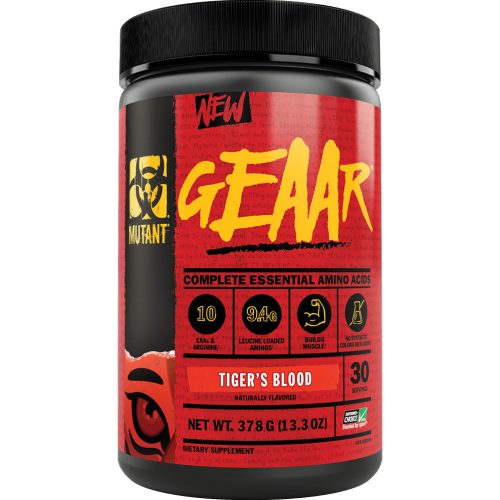 Mutant Mutant GEAAR 378g Tigers Blood (Piros Gyümölcs)
