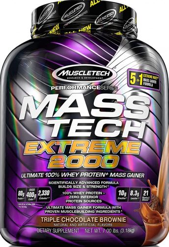 Muscle Tech Mass Tech Extreme 2000 3180g Vanilla (Vanília)
