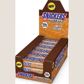 S&M Karton HiProtein Bar 12x57g SNICKERS PEANUT BUTTER (Mogyoróvaj)