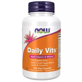 Now Foods Daily Vits™ 120 Veg Capsules 120 Kapszula