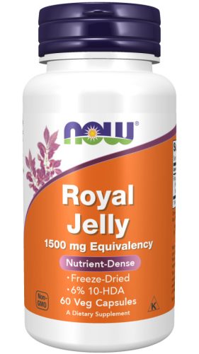 Now Foods Royal Jelly 1500mg 60 VegCaps 60 Kapszula
