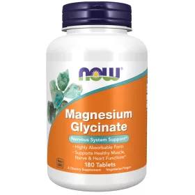 Now Foods Magnesium Glycinate 180 Tablets 180 Tabletta