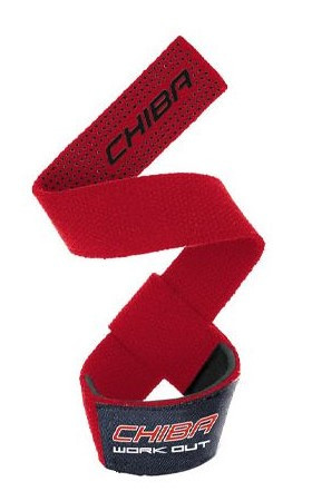 Chiba Lifting Straps One Size (Gurtni) Red (Piros)