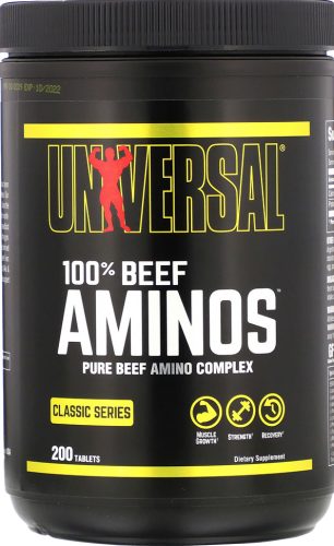 Universal Nutrition 100% Beef Aminos 400 Tablets 400 Tabletta