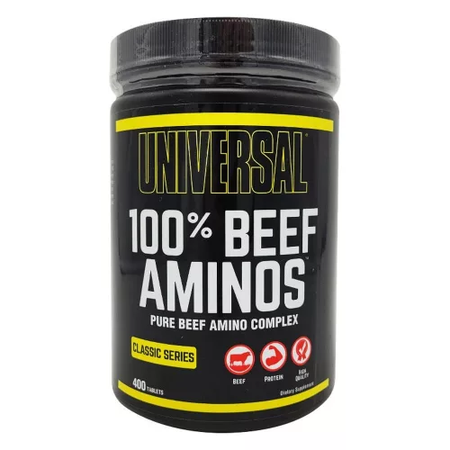 Universal Nutrition 100% Beef Aminos 400 Tablets 400 Tabletta