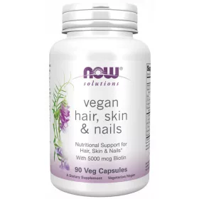 Now Foods Vegan Hair Skin And Nails 90 Capules 90 Kapszula