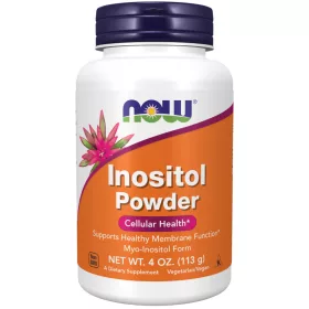   Now Foods Inositol Powder 4oz 113g Unflavored (Ízesítetlen)