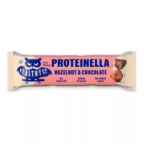HealthyCo Proteinella Bar 35g Hazelnut and Chocolate (Mogyoró Csokoládé)