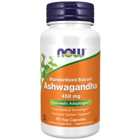   Now Foods Ashwagandha 450mg Standardized Extract 90 Veg Capsules 90 Kapszula