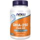 Now Foods DHA-250 Fish Oil 250 DHA/125 EPA 120 Softgels 120 Gélkapszula