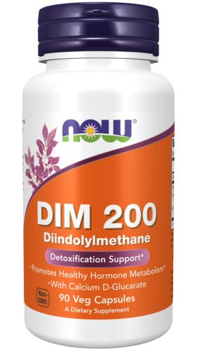 Now Foods DIM 200 Diindolylmethane 90 Veg Capsules 90 Kapszula