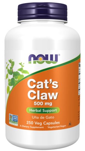 Now Foods Cats Claw 500mg 250 Veg Capsules 250 Kapszula