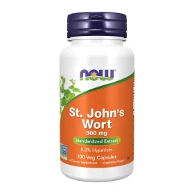 Now Foods St. Johns Wort 300mg 100Capsules 100 Kapszula