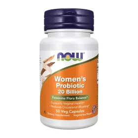 Now Foods Womens Probiotic 20 Billion 50 Veg Capsules 50 Vegetáriánus Kapszula