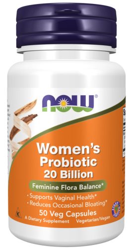 Now Foods Womens Probiotic 20 Billion 50 Veg Capsules 50 Vegetáriánus Kapszula