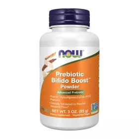Now Foods Prebiotic Bifido Boost Powder 3oz 85g Unflavored (Ízesítetlen)