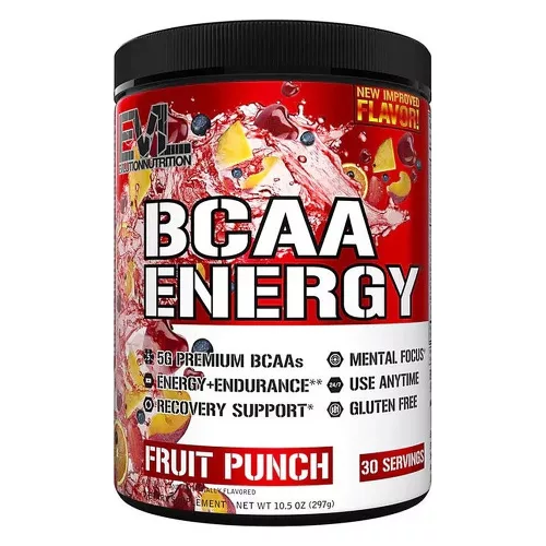 EVL Nutrition Evolution Bcaa Energy 288g Fruit Punch (Gyümölcspuncs)