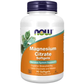   Now Foods Magnesium Citrate Softgels 90 Softgels 90 Gélkapszula