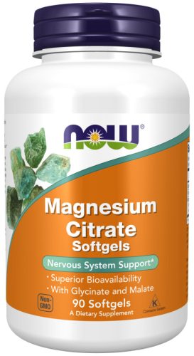 Now Foods Magnesium Citrate Softgels 90 Softgels 90 Gélkapszula