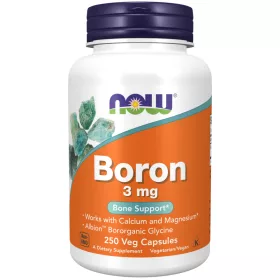 Now Foods Boron 3mg 250 Veg Capsules 1 Kapszula