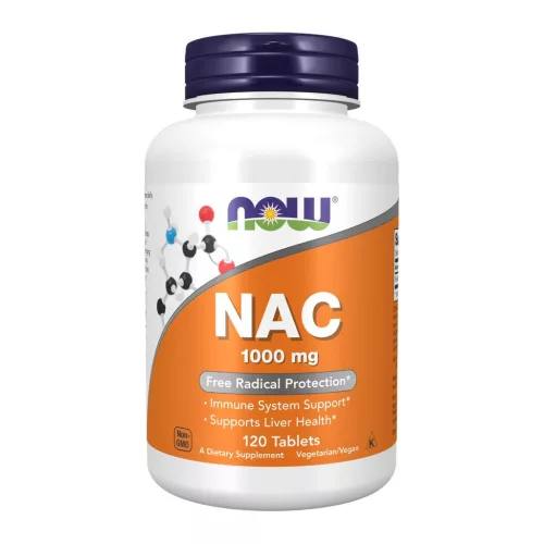 Now Foods NAC 1000mg 120 Tablets 120 Tabletta